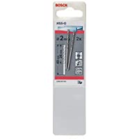 Bosch 2 608 585 908 - Pack de 2 brocas para metal HSS-G- DIN 338 (2 x 24 x 49 mm)